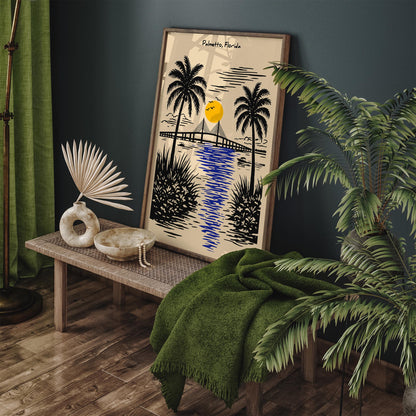 Palmetto Florida Poster