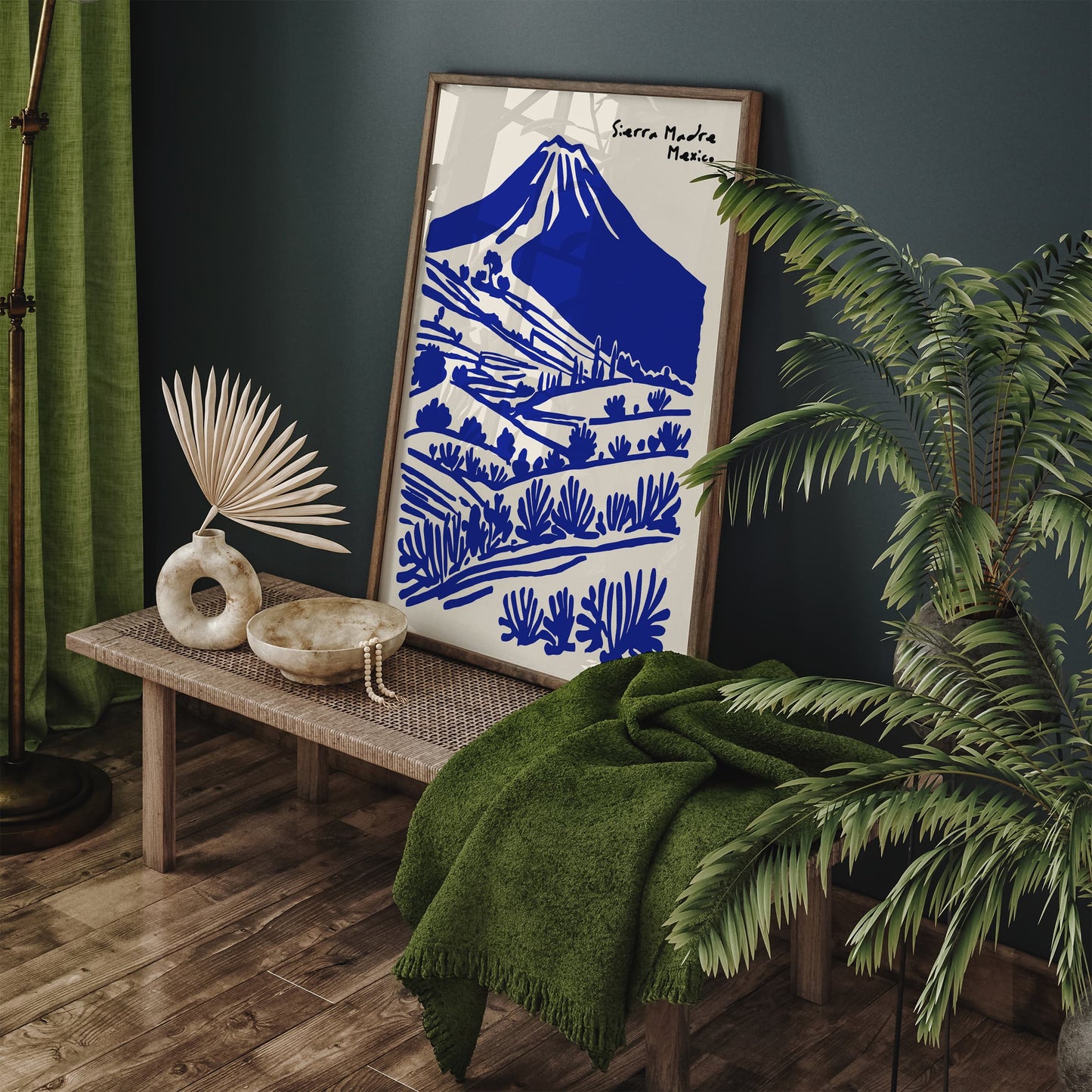 Sierra Madre Poster - Mexico Mountain Landscape Wall Art