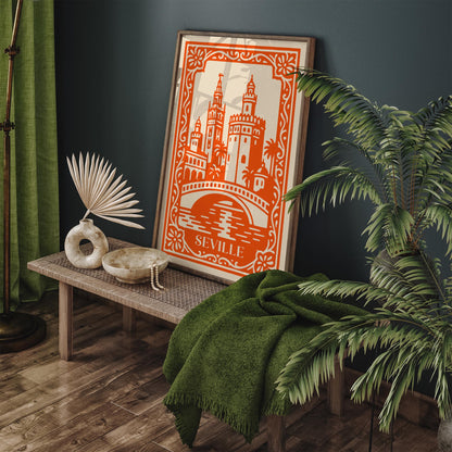 Orange Seville Travel Poster.jpg