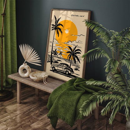 Havana Cuba Travel Poster