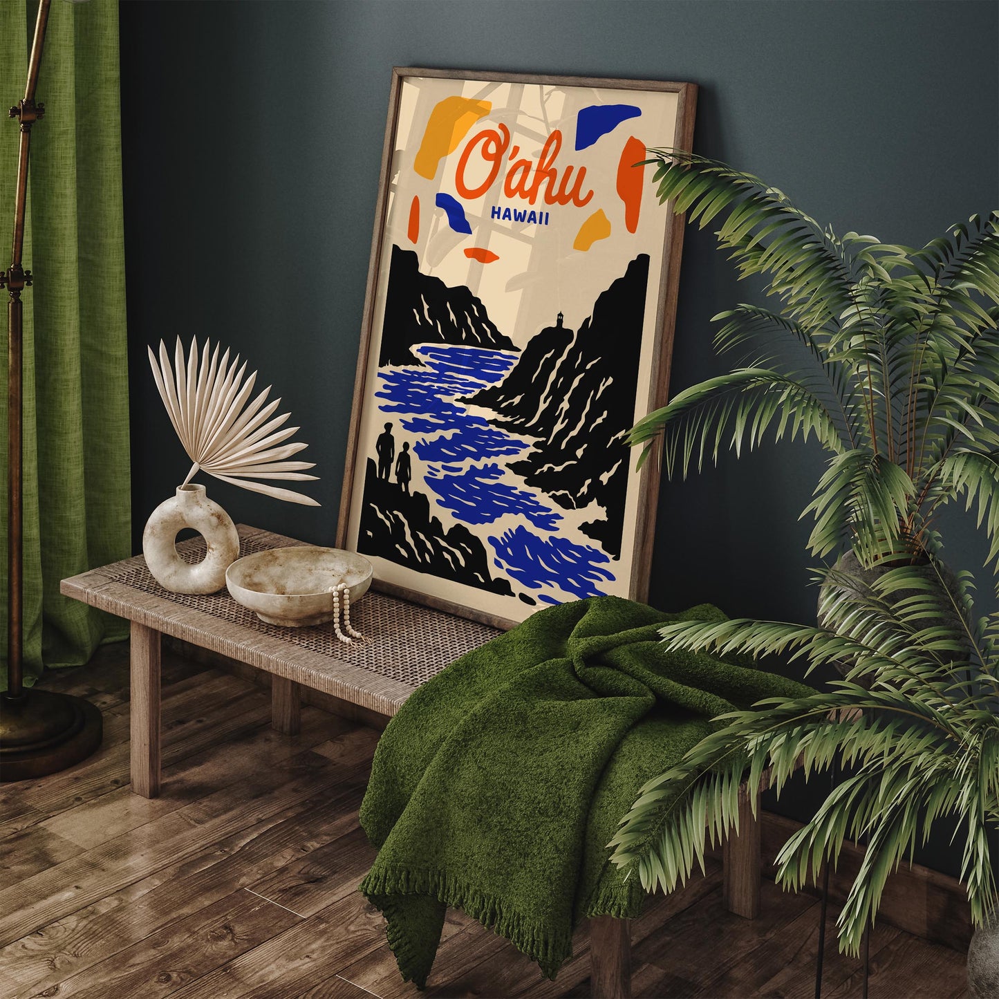 Oahu Hawaii Landscape Wall Art