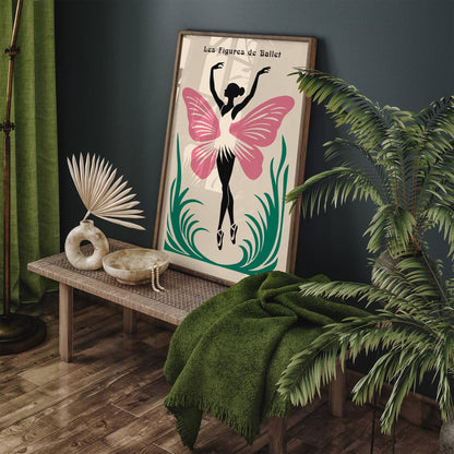 Les Figures de Ballet Nursery Room Poster