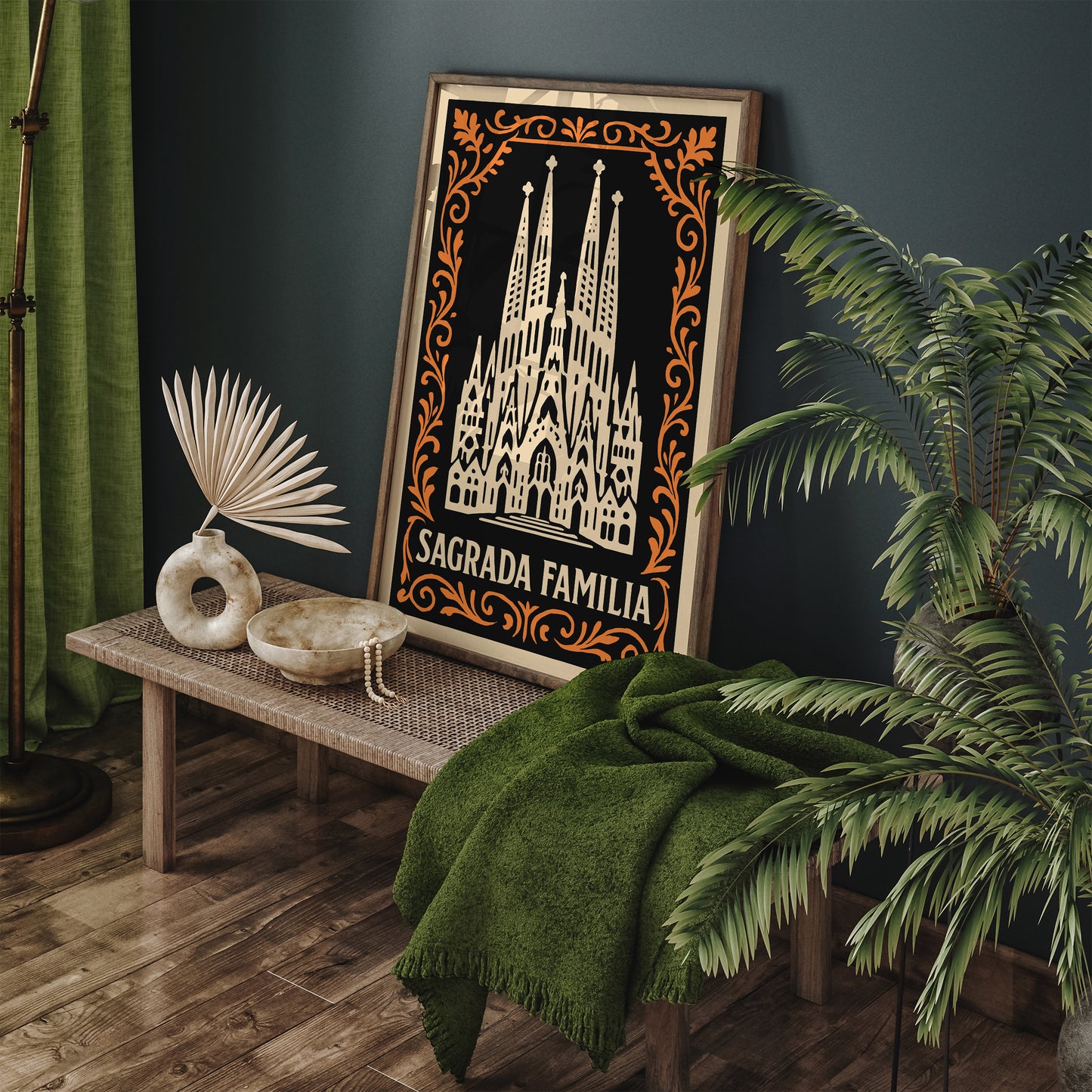 Sagrada Familia Spain Architecture Art Print