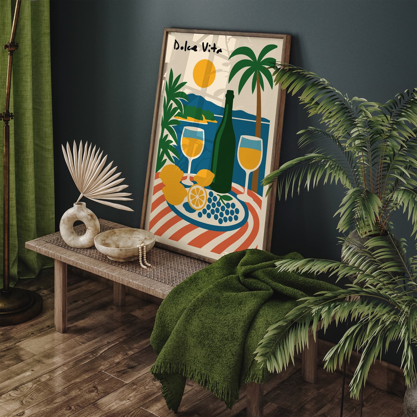 Dolce Vita Poster - Italian Holiday Wall Art Print