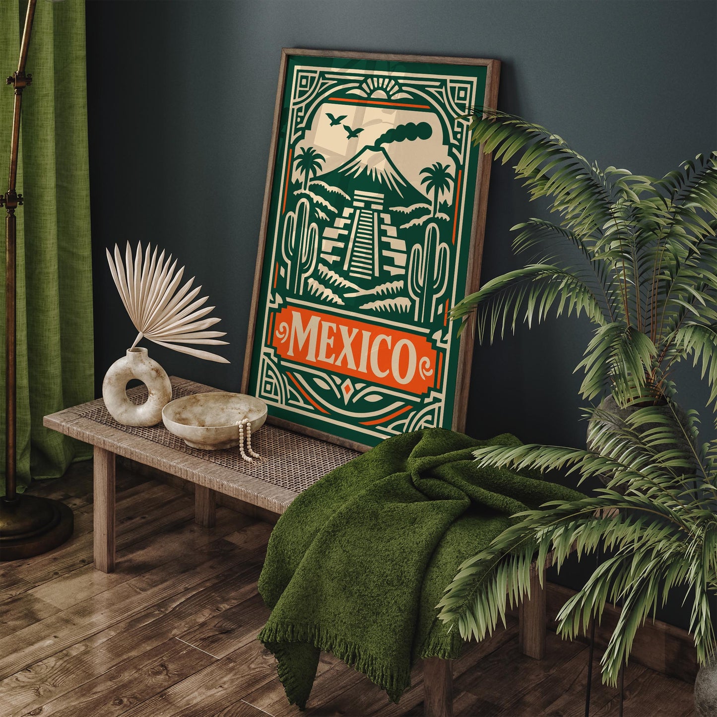 Mexico Travel Poster 2026 – Mexico Wall Art