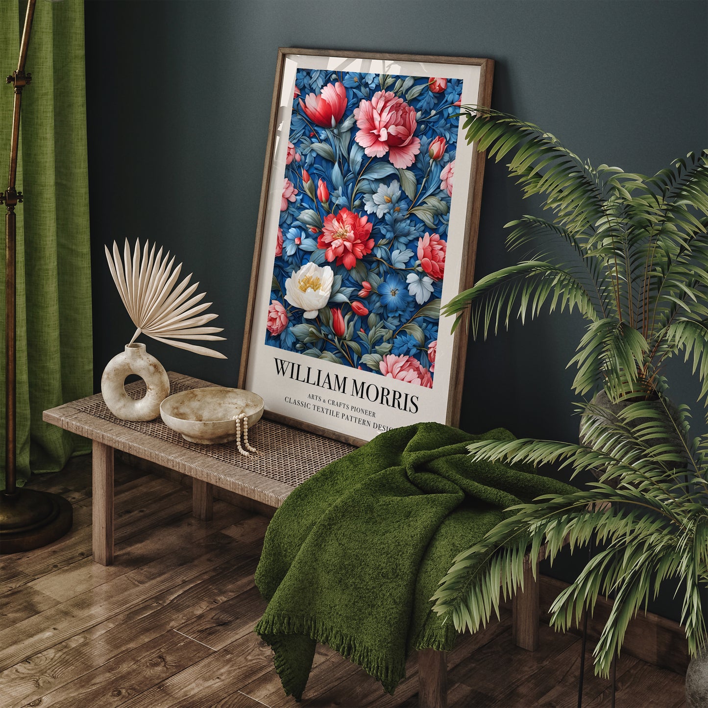 Timeless William Morris Poster: Botanical Illustration