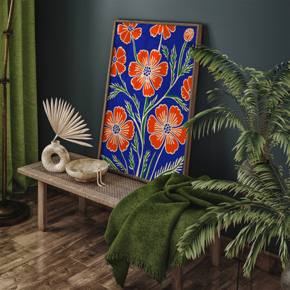 Colorful Botanical Paper Nature Print