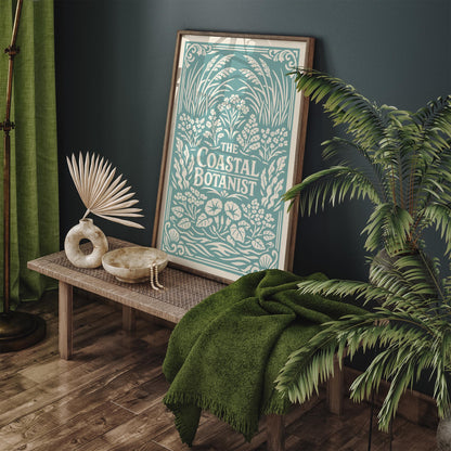 Coastal Botanist Botanical Art Poster