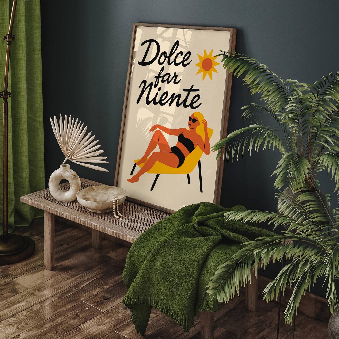 Dolce far Niente Cozy Art Print
