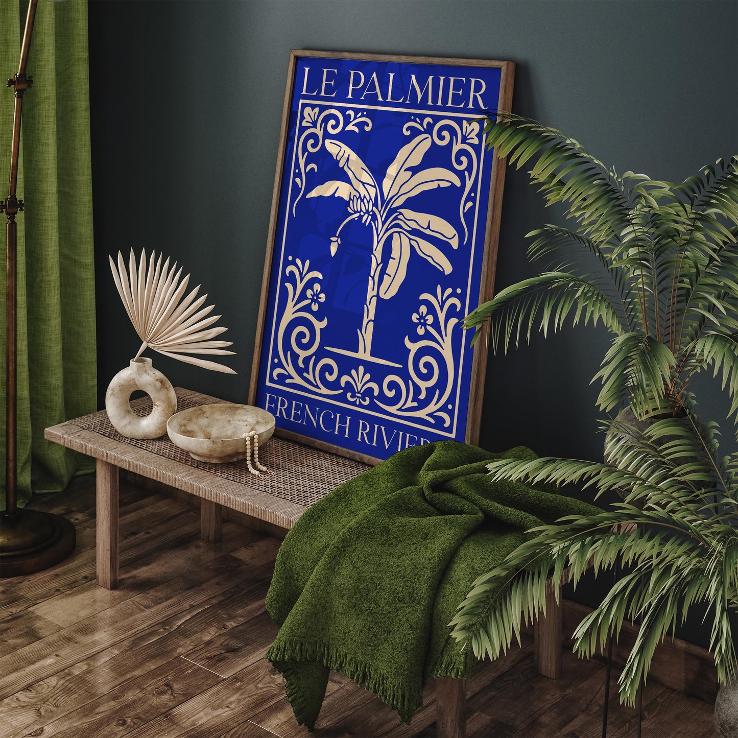 Le Palmier Poster