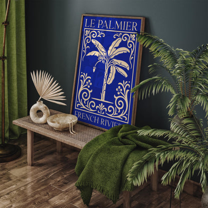 Le Palmier Poster