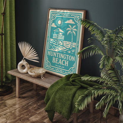 Huntington Beach Poster