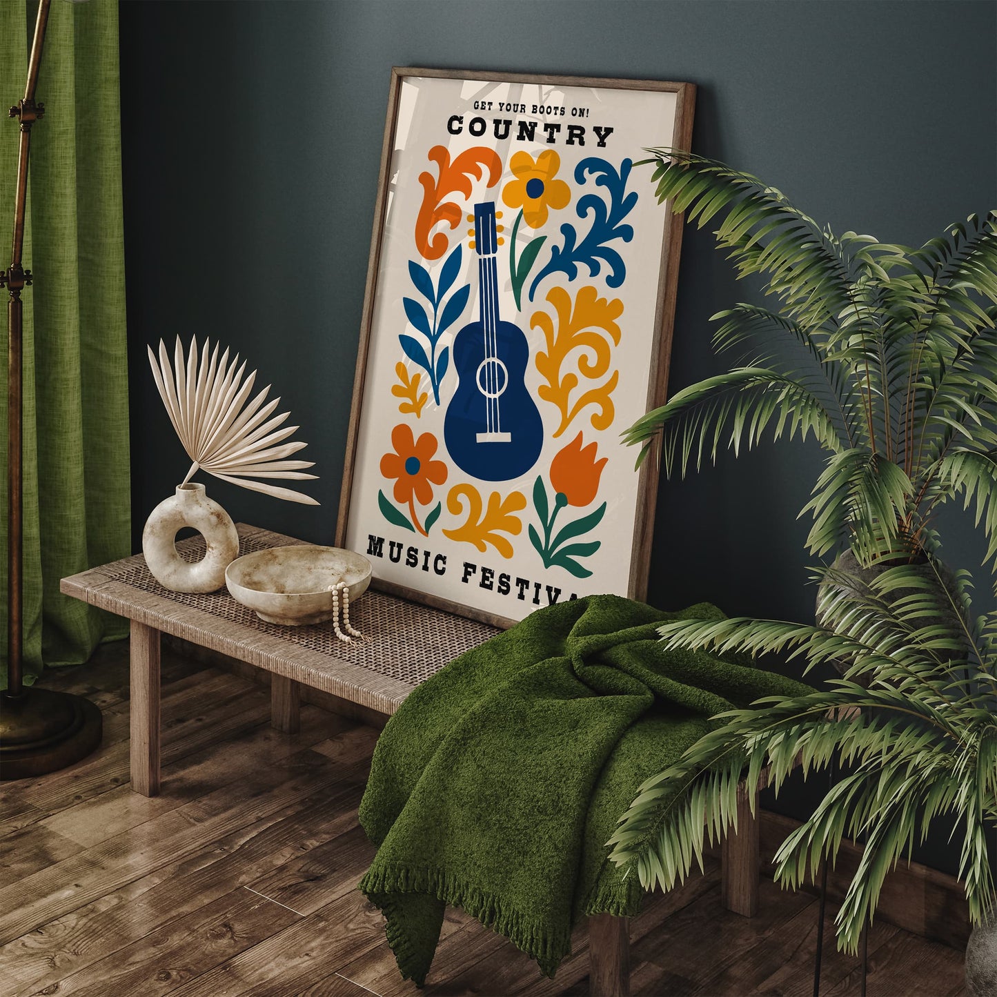 Country Music Festival Poster