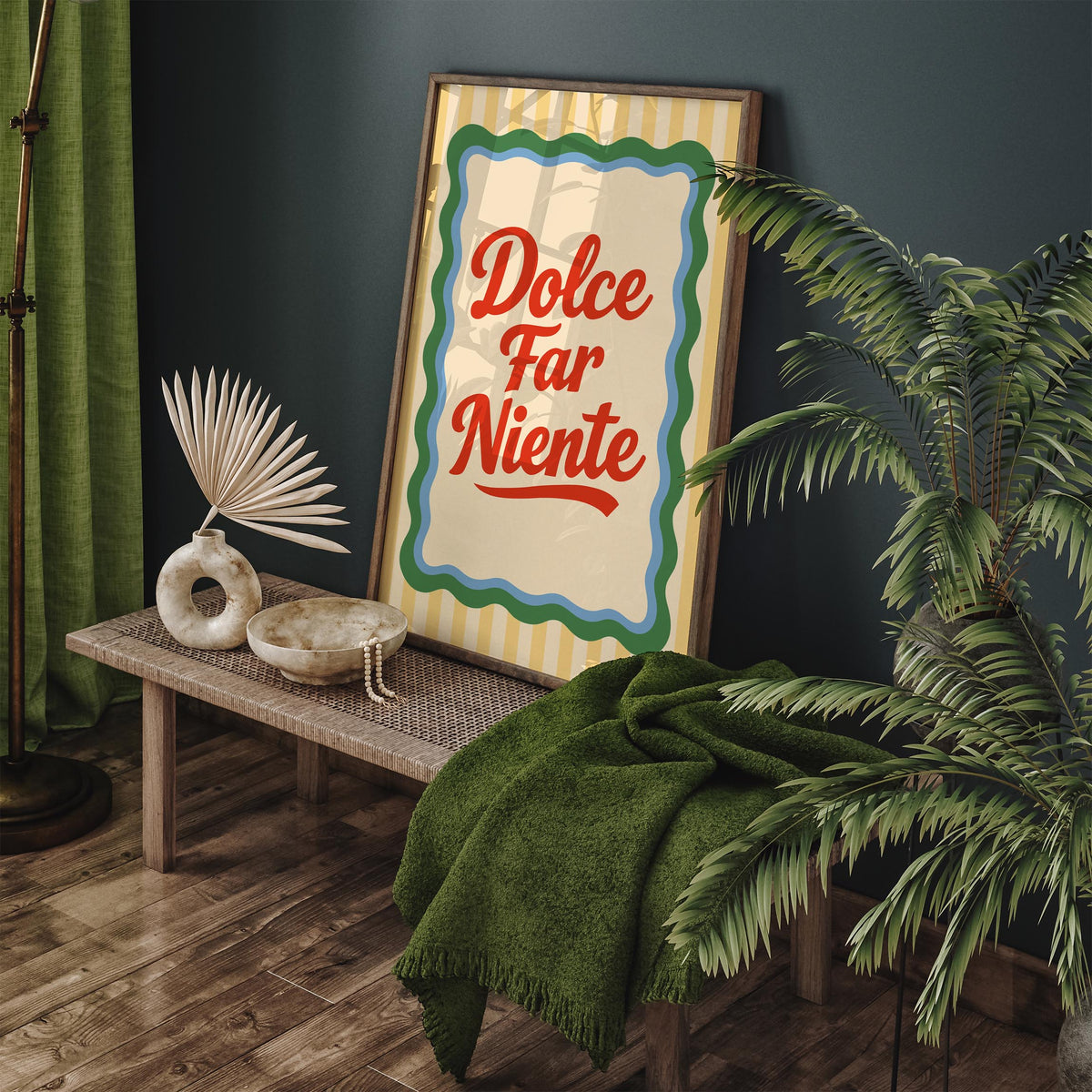 Dolce Far Niente Italian Quote Poster