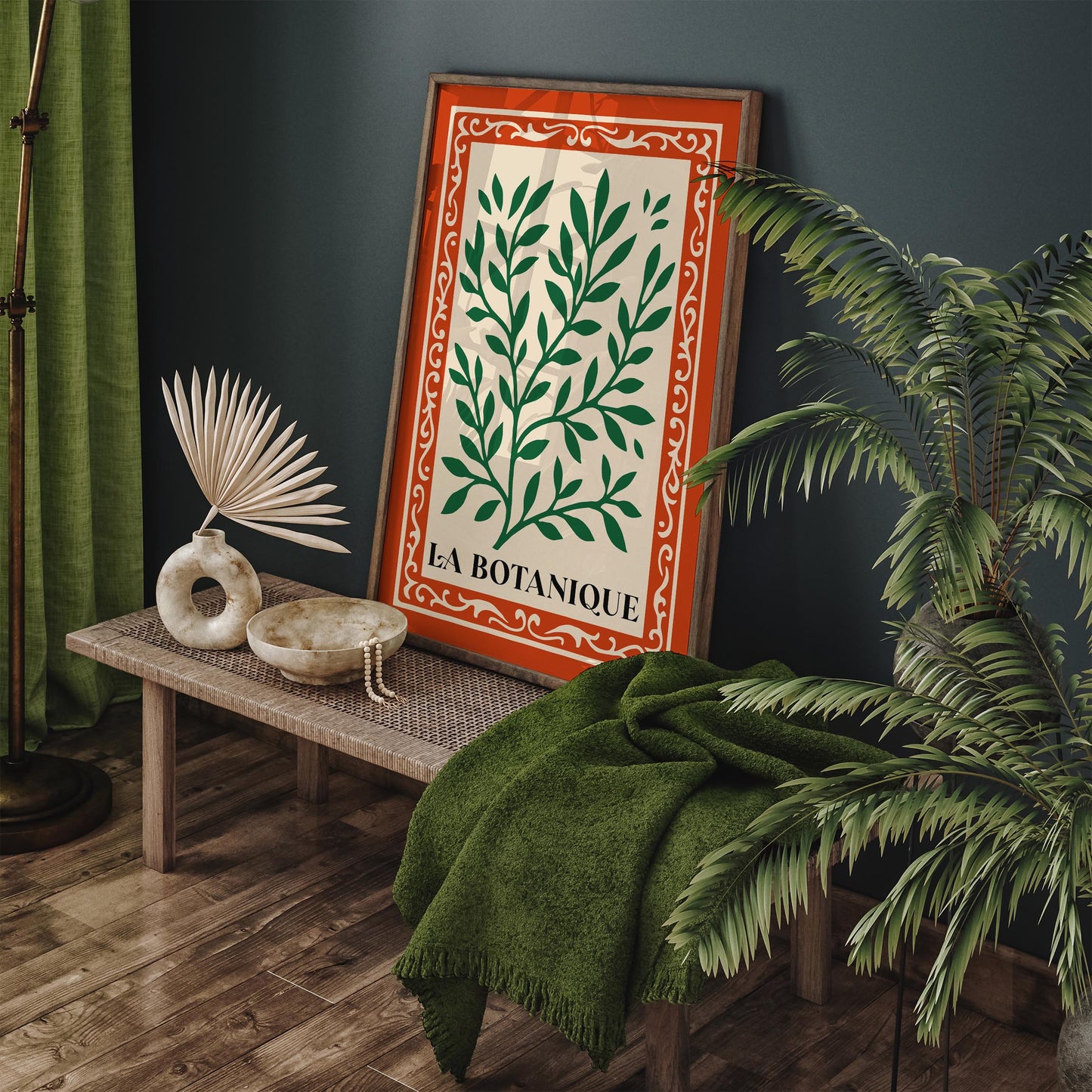La Botanique French Nature Poster