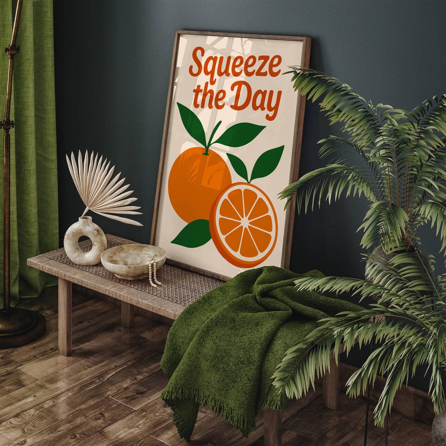 Squeeze the Day Poster - Oranges Art Print