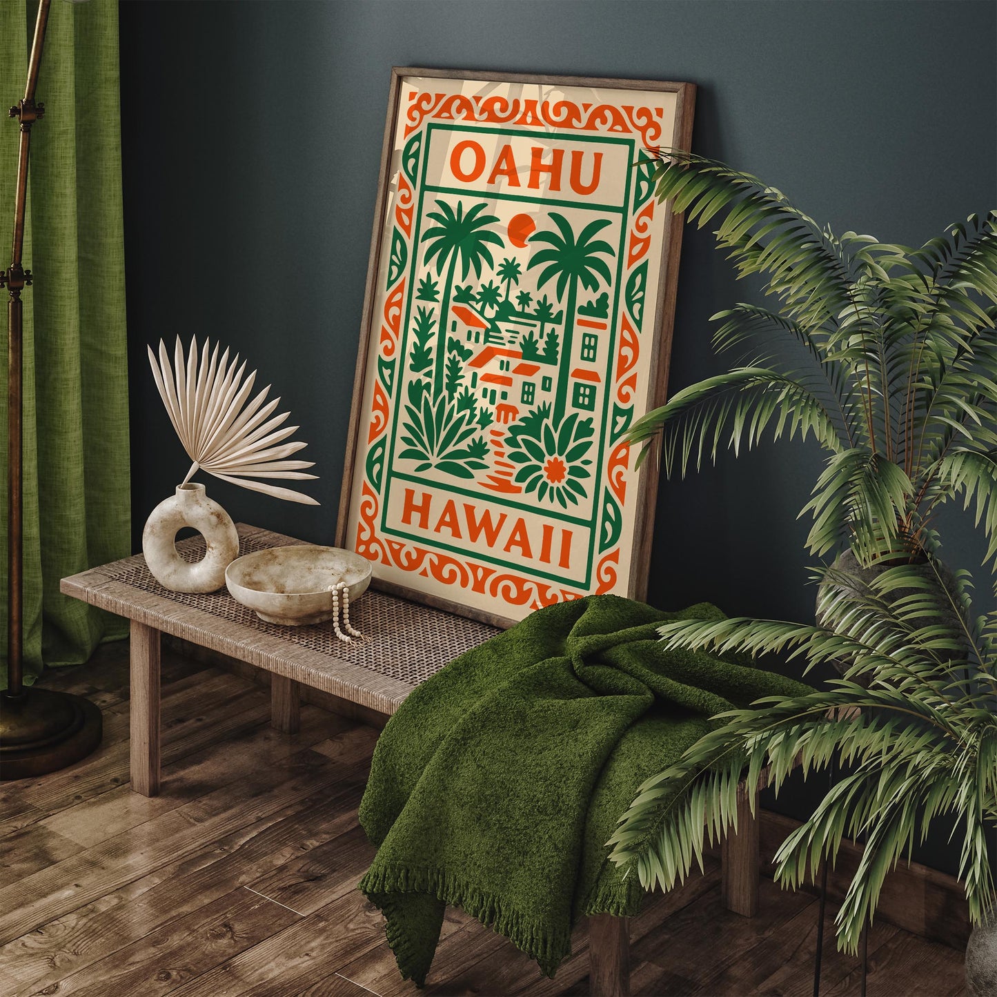 Oahu Hawaii Poster 2026
