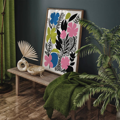 Abstract Nature Art Print 2025