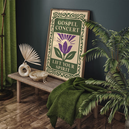 Gospel Concert Poster 2026