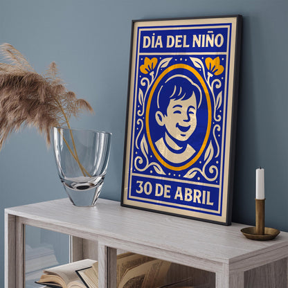 Mexican Children's Day Poster - Dia del Niño Print