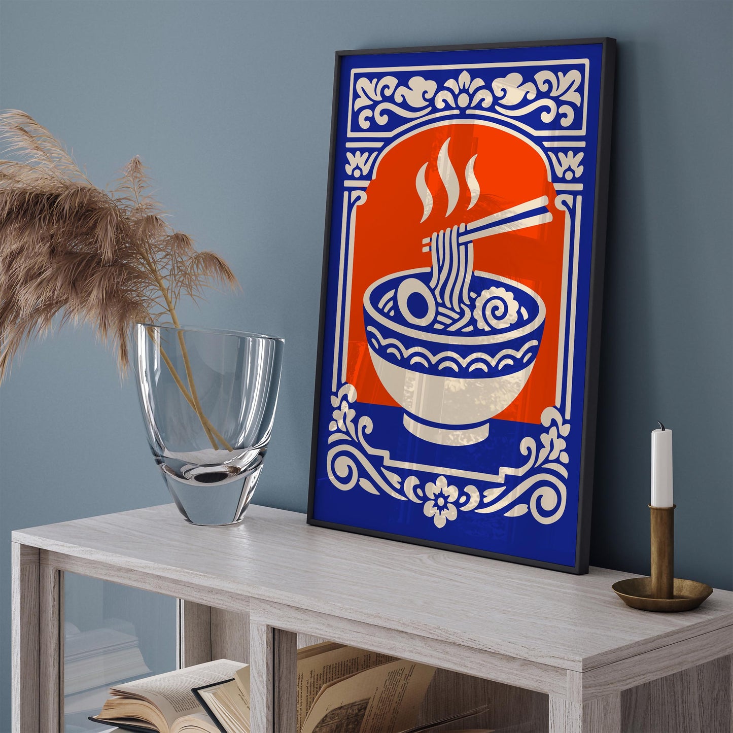 Ramen Bowl Poster - Japanese Food Wall Art
