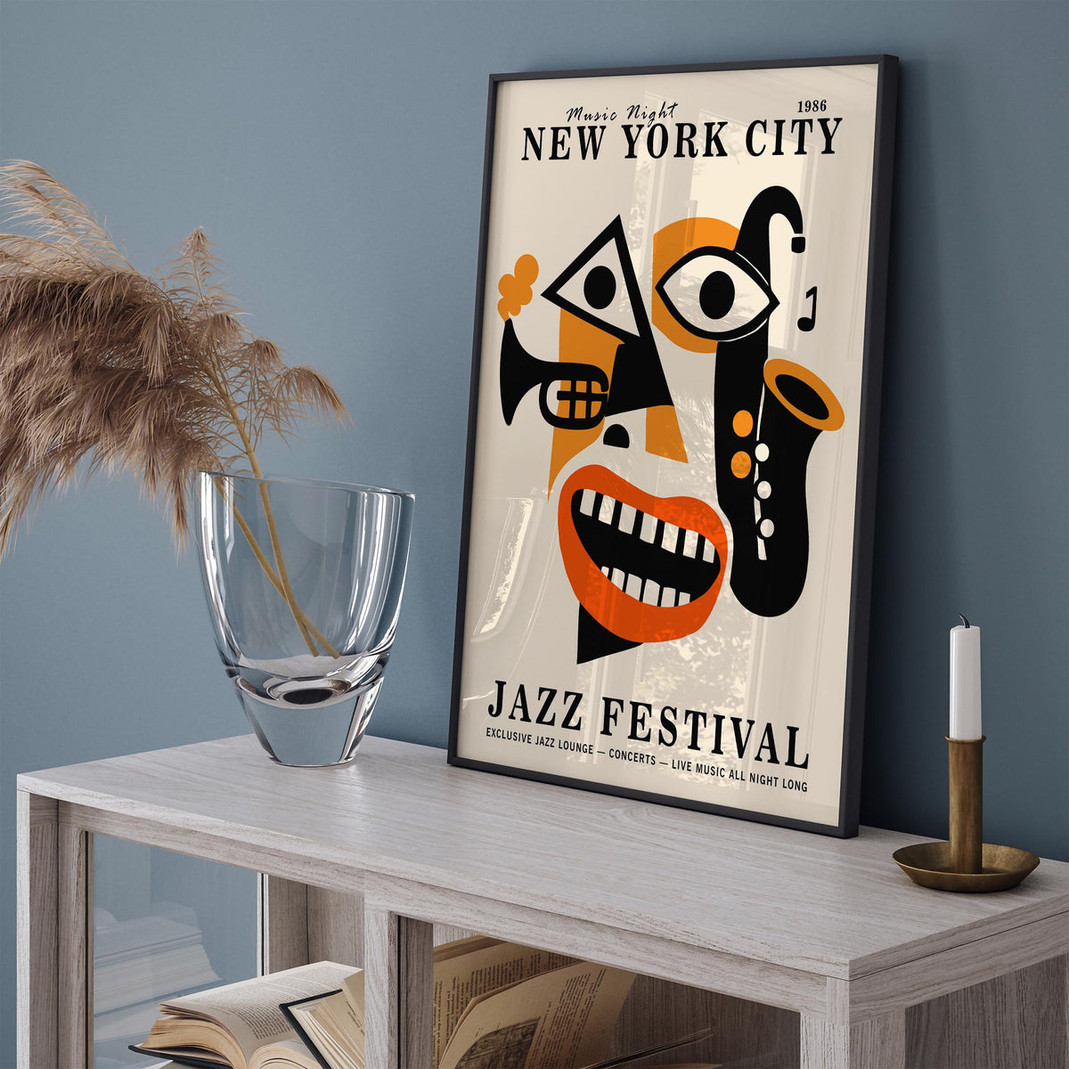 Jazz Night Music Poster