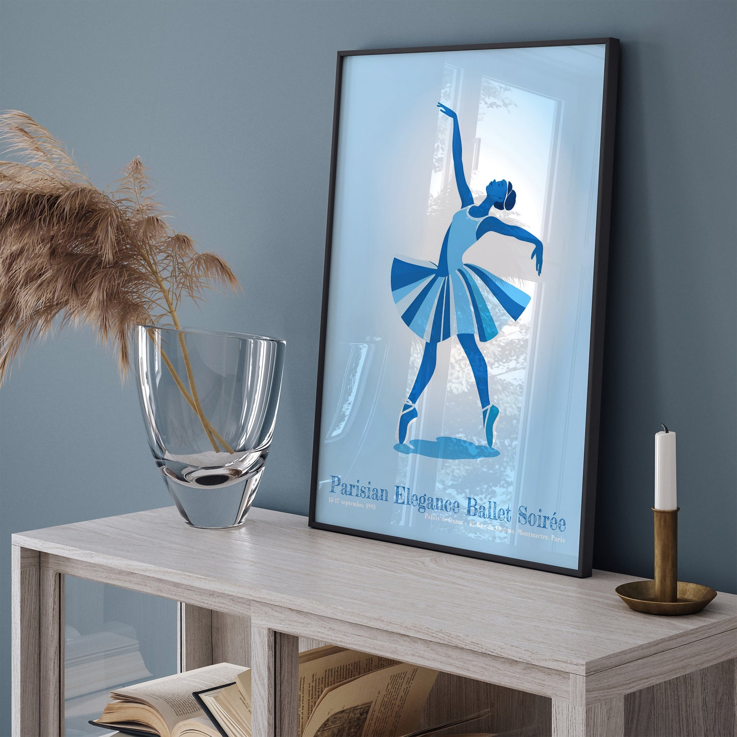 Parisian Ballerina Wall Art Print