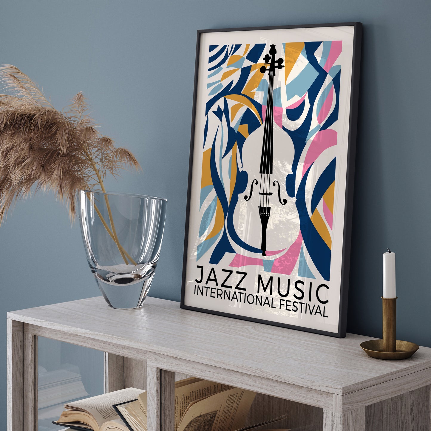 Jazz Music Festival Art Print 2024