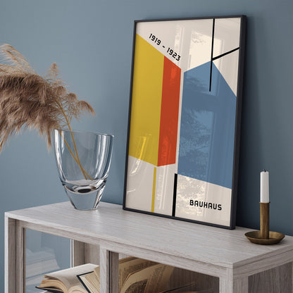 Modern Minimalist Bauhaus Wall Art