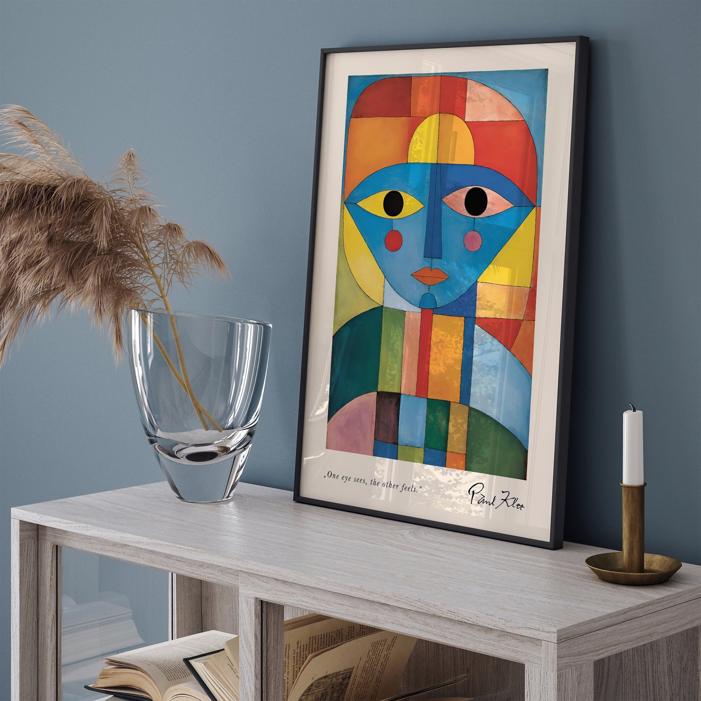 Paul Klee Senecio II Poster