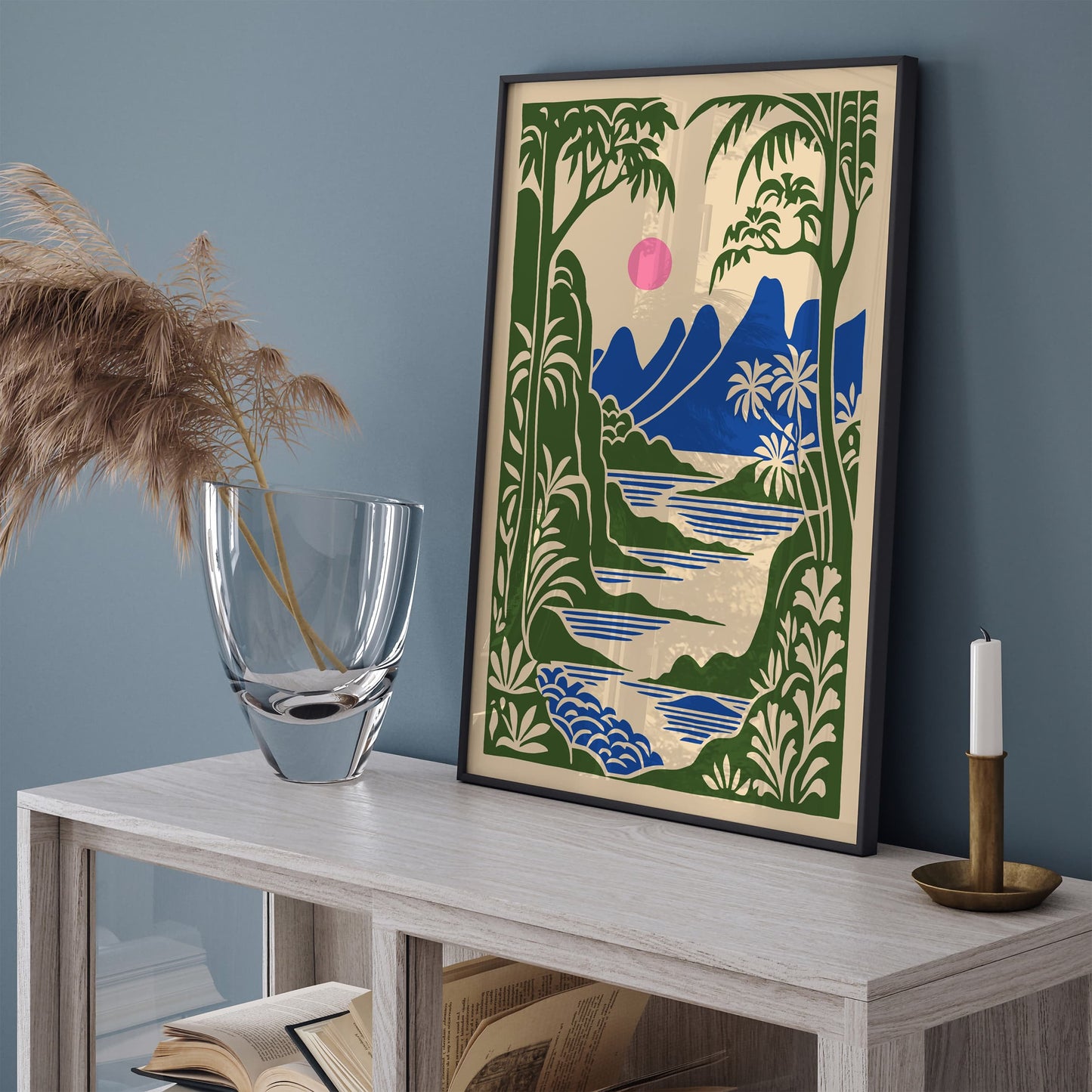 Tropical Thailand Landscape Poster