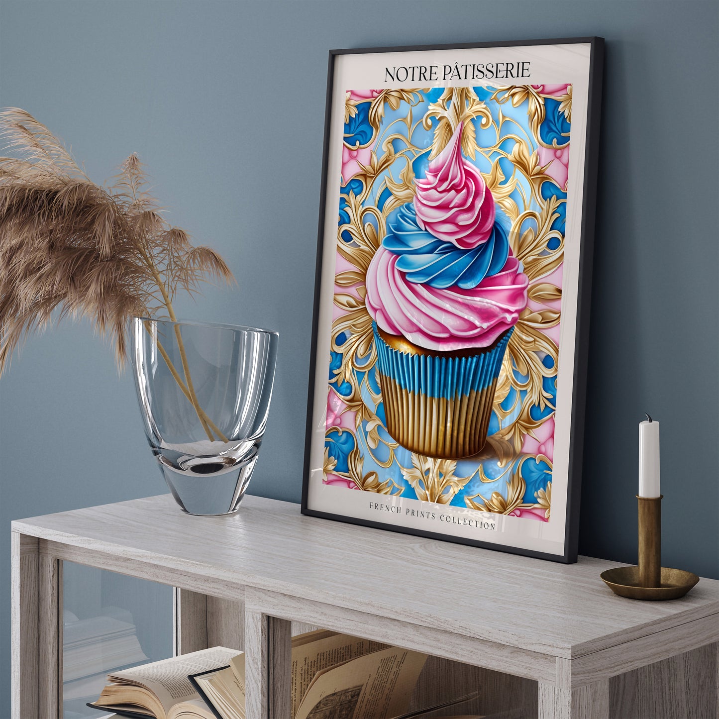 Charming Confections Poster: Dessert Art Prints