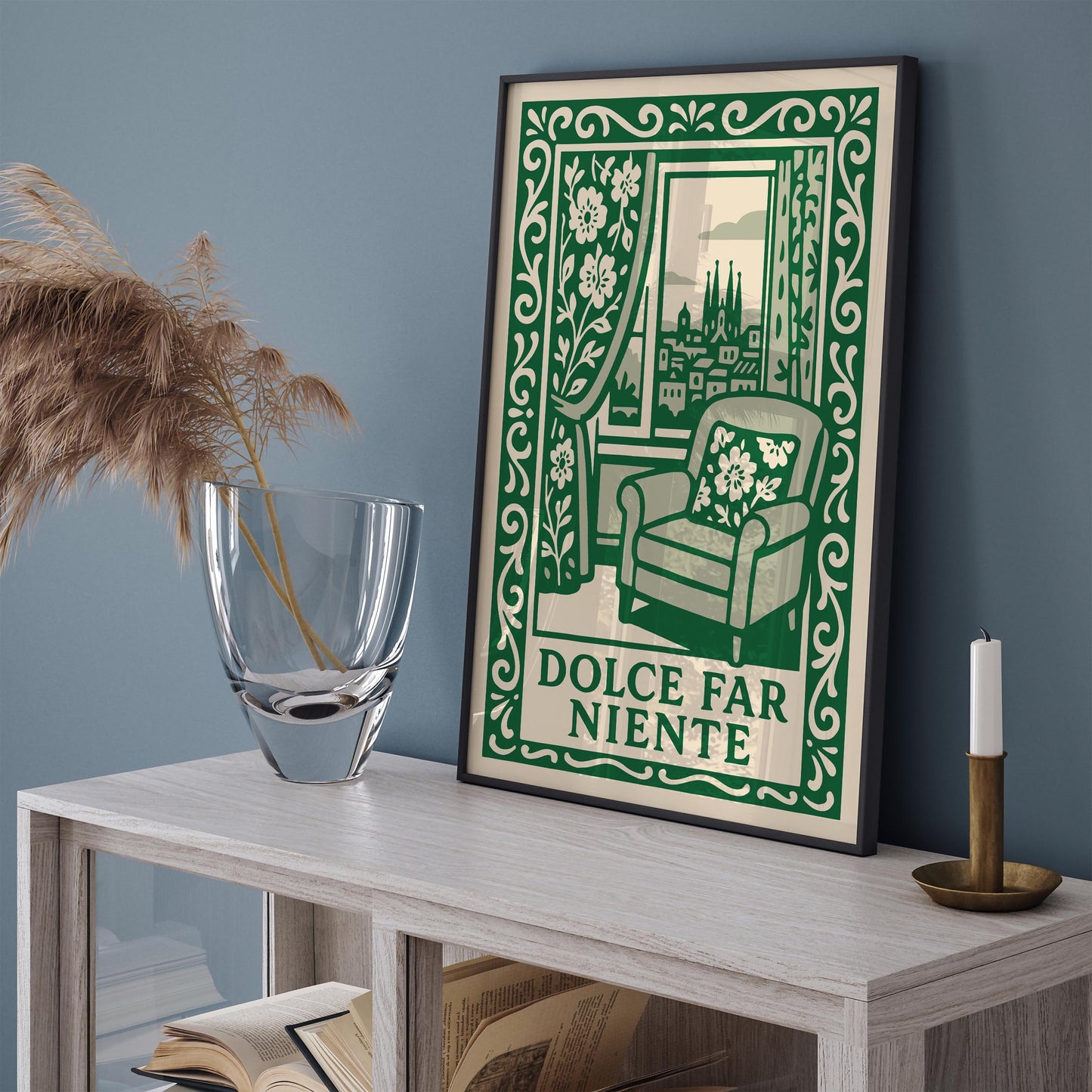 Dolce Far Niente Quote Poster