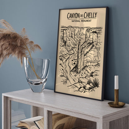 Canyon de Chelly Travel Poster