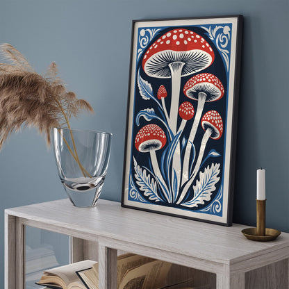 Wild Mushroom Art Print 2026