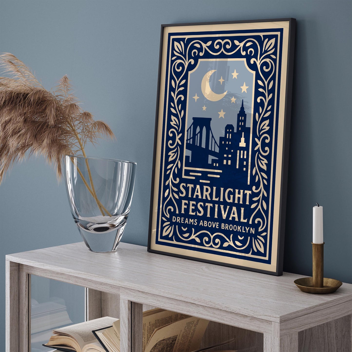 Starlight Festival Poster - Dreams Above Brooklyn Print