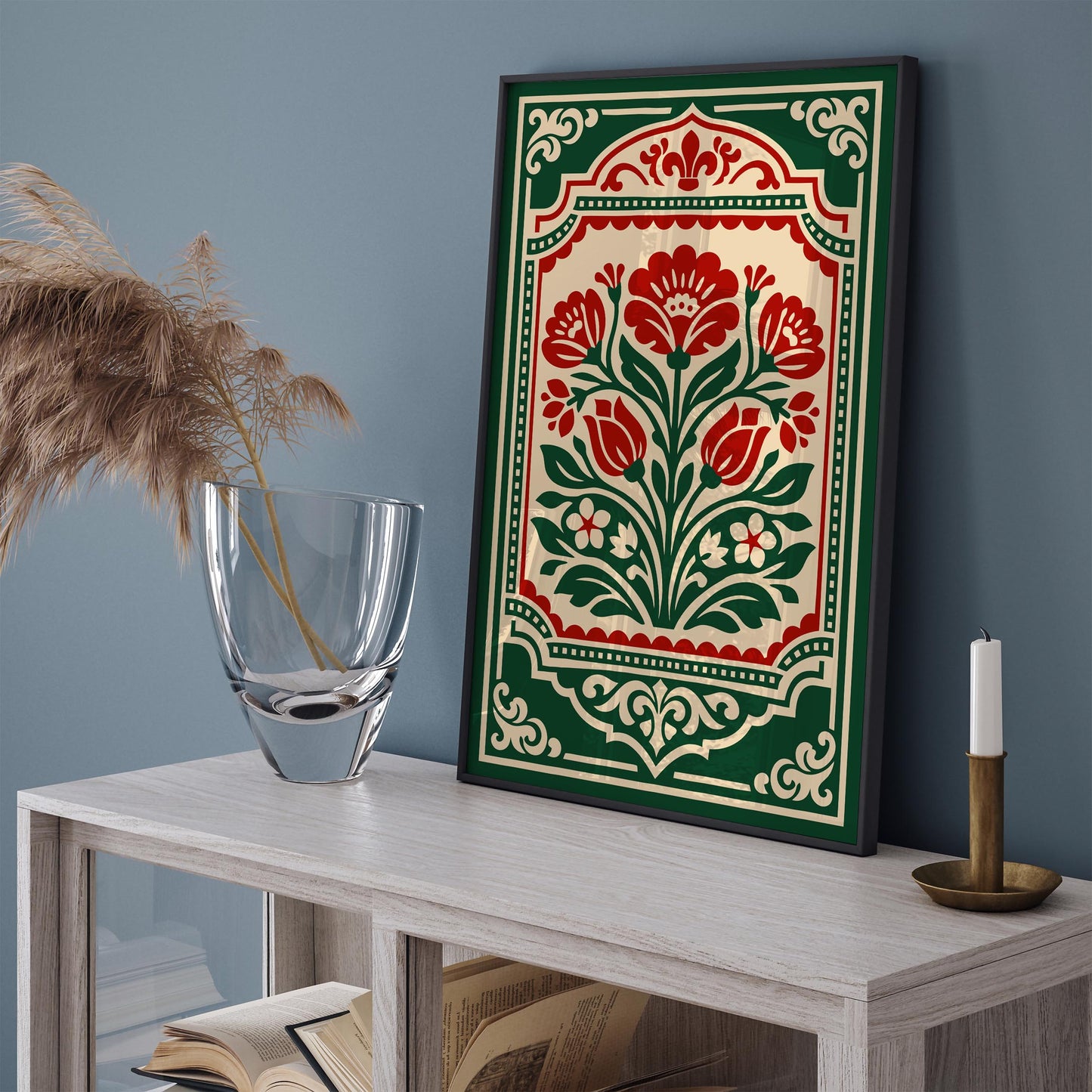 Rococo Botanical Wall Art Print