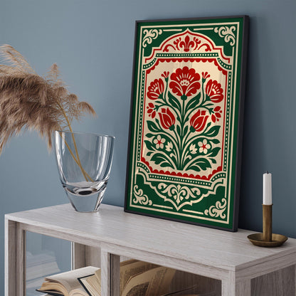 Rococo Botanical Wall Art Print