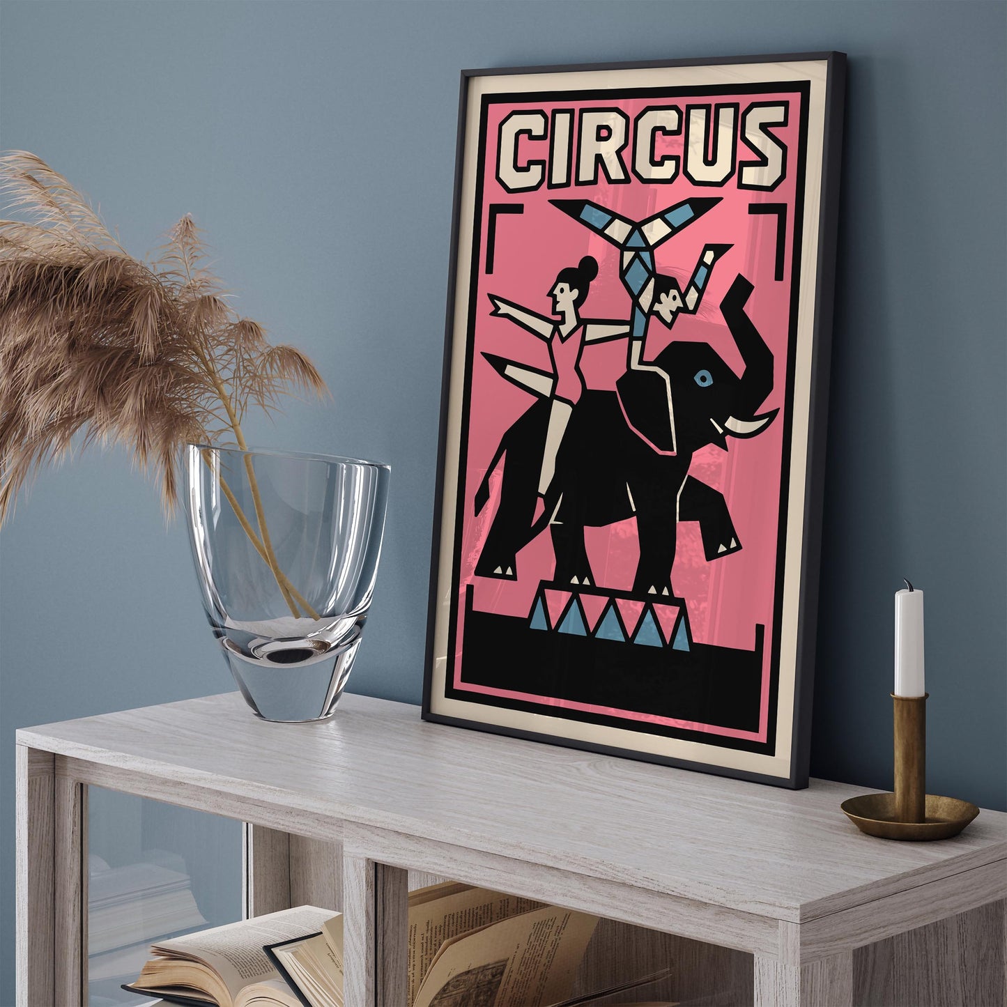 Circus Poster – Funhouse Style Wall Art