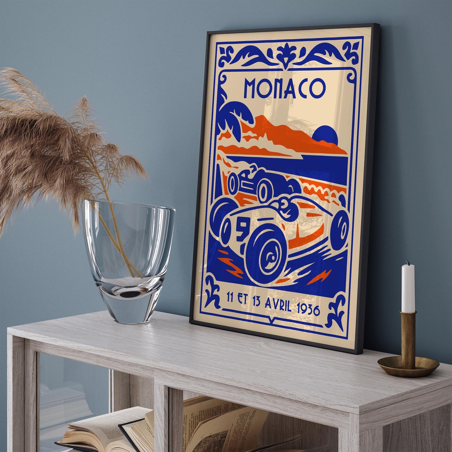 Grand Prix of Monaco 1936 Poster