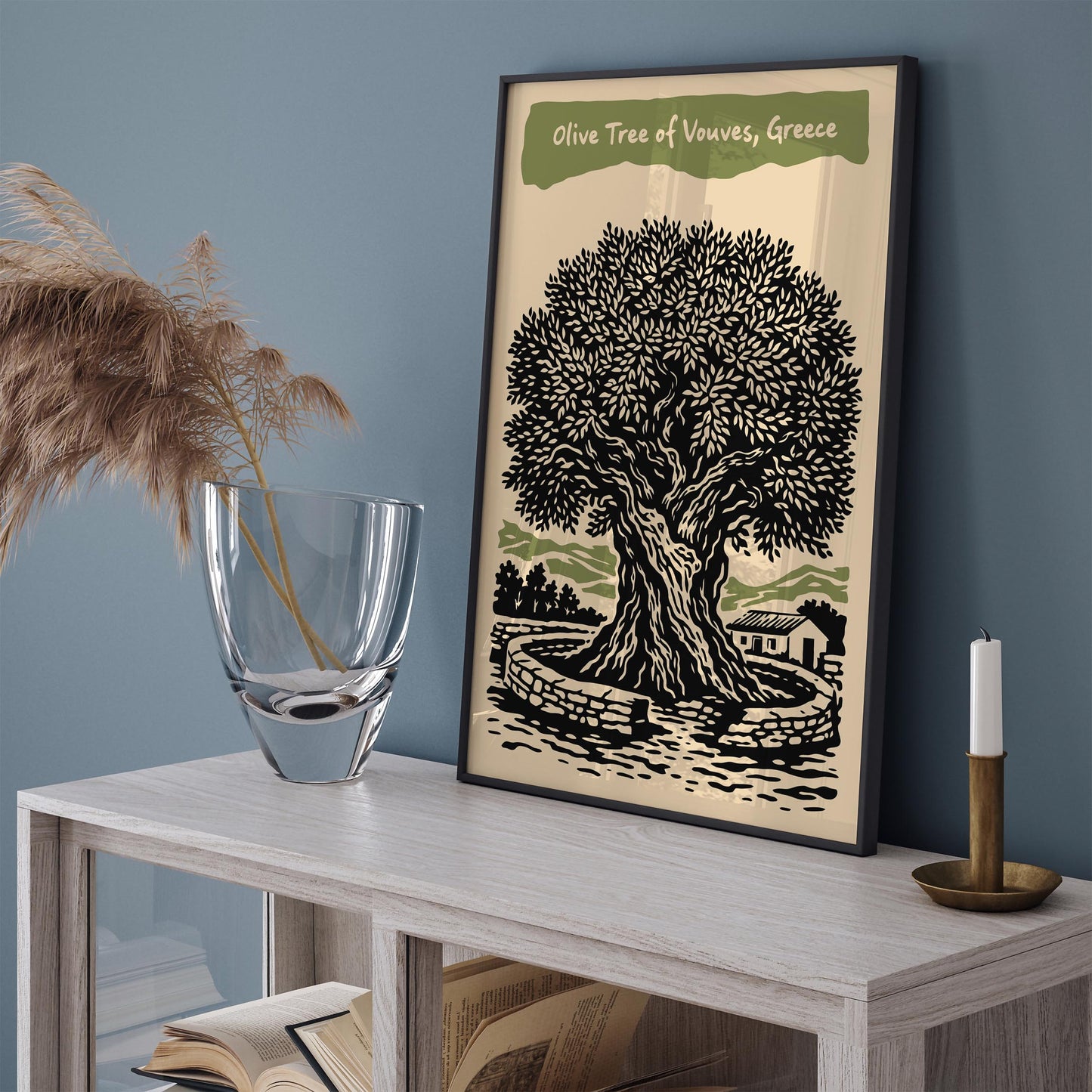 Olive Tree of Vouves Poster