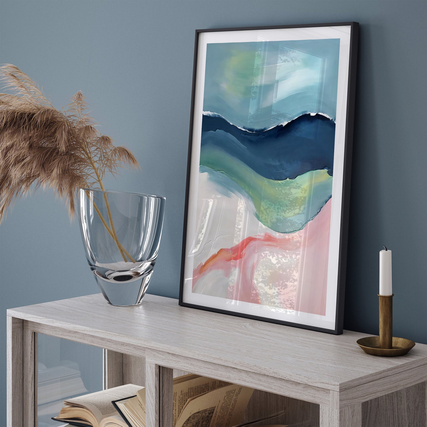 Abstract Landscape Print - Modern Wall Art