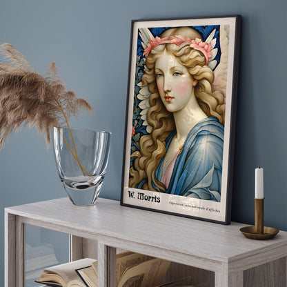 Romantic Angel W. Morris Art Print