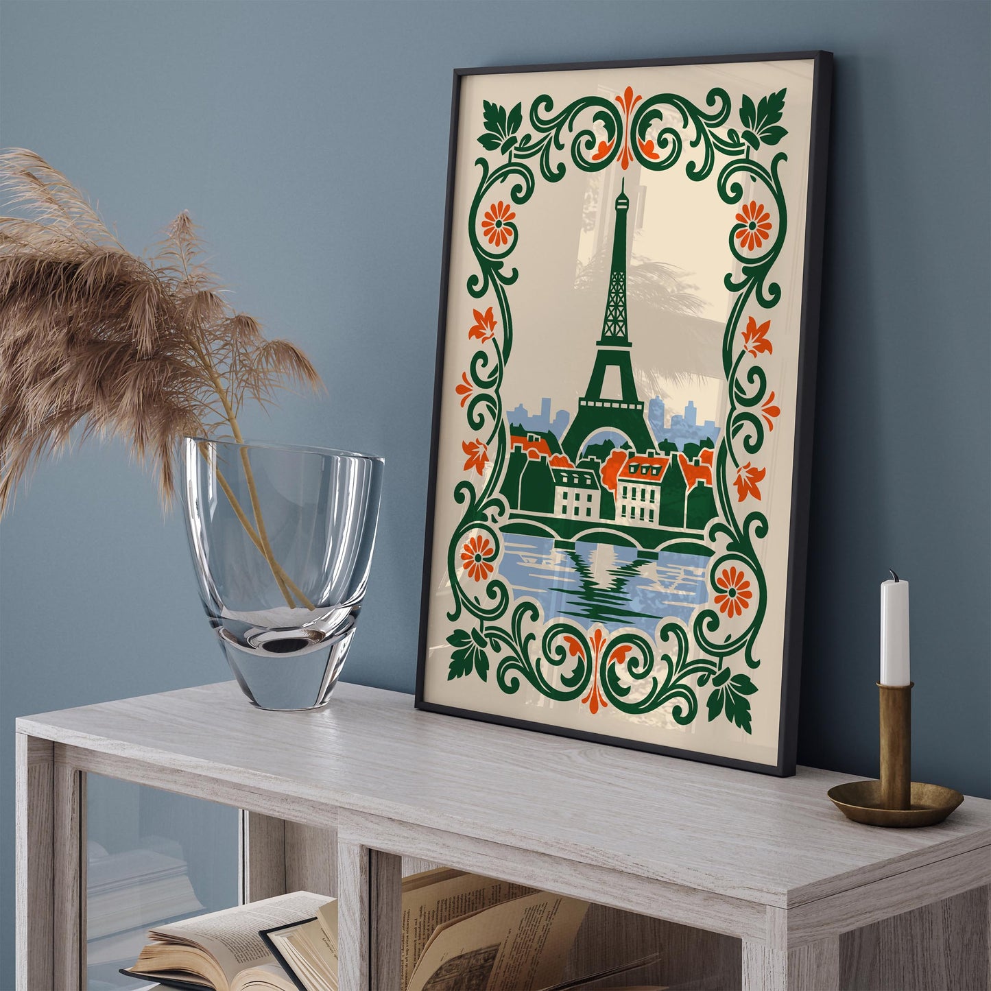 Paris France Poster – Cityscape Wall Art