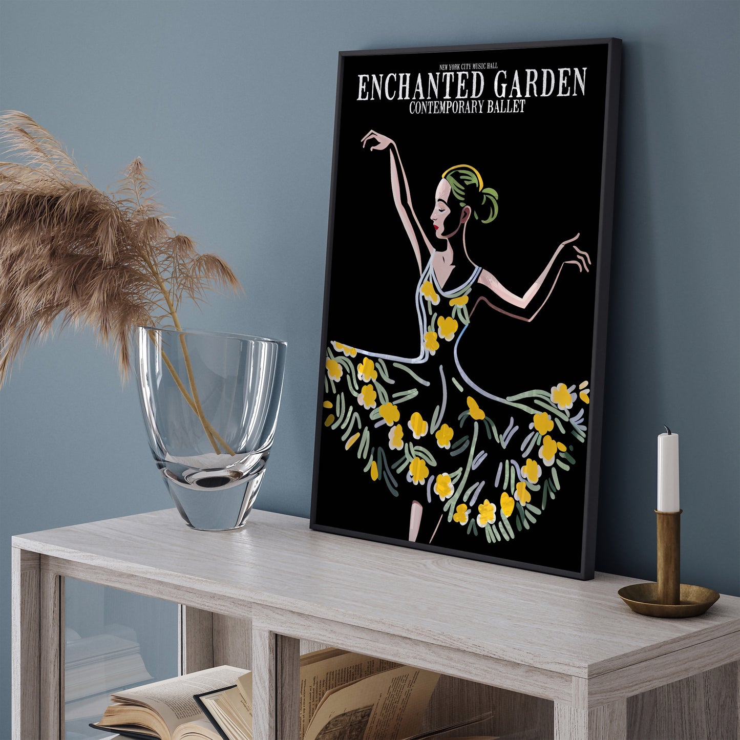 NYC ENCHANTED GARDEN Ballet Poster