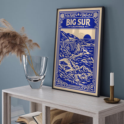 Big Sur California Poster