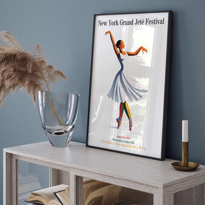 New York Grand Jeté Ballet Festival Poster