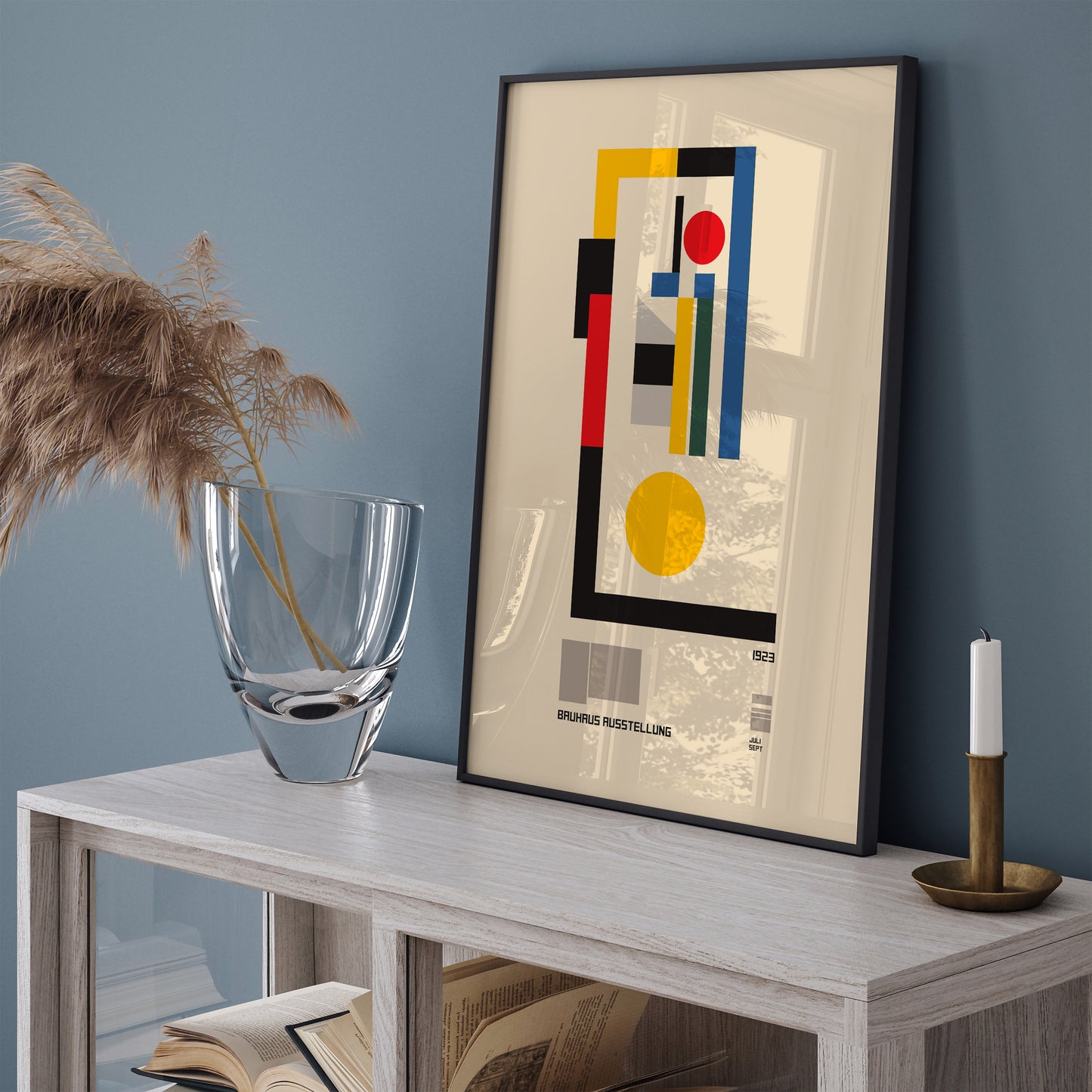 Minimalist Bauhaus Exhibition Art Print