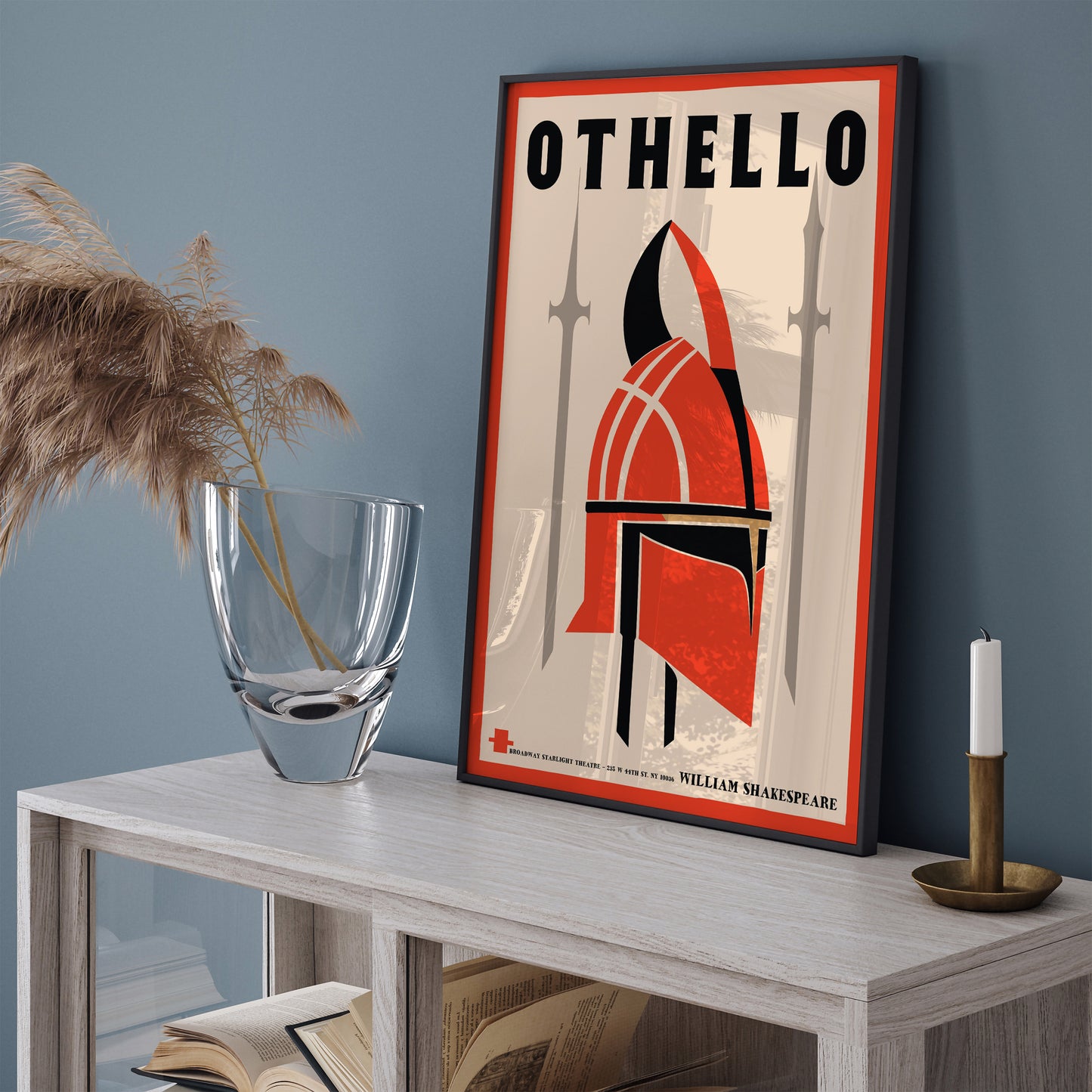 othello - Shakespeare Theater Poster