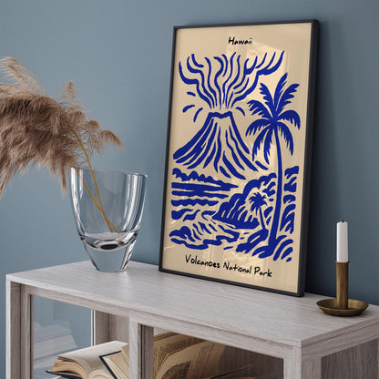 Hawaii Volcanoes National Park Poster